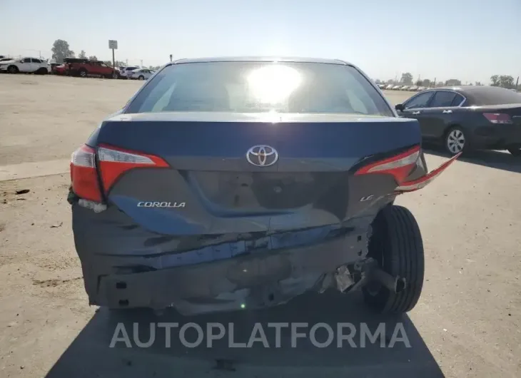 TOYOTA COROLLA L 2016 vin 5YFBURHE4GP456293 from auto auction Copart