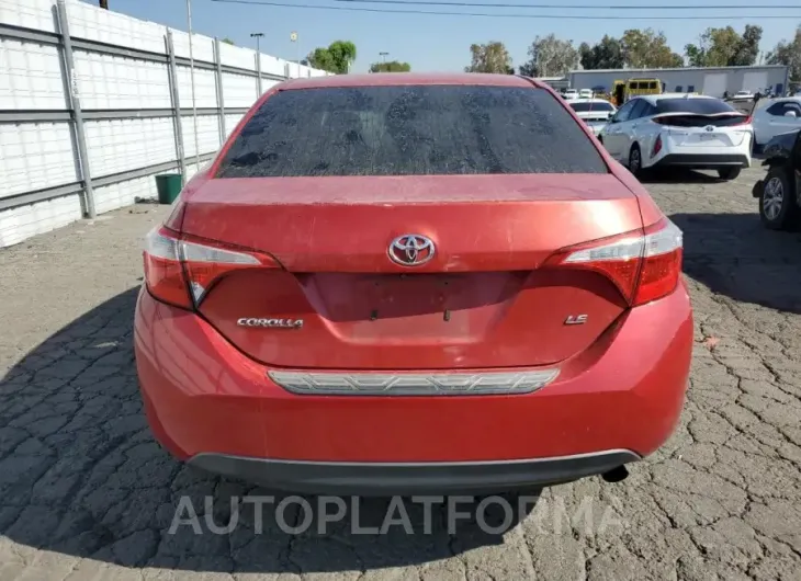 TOYOTA COROLLA L 2015 vin 5YFBURHE6FP353827 from auto auction Copart