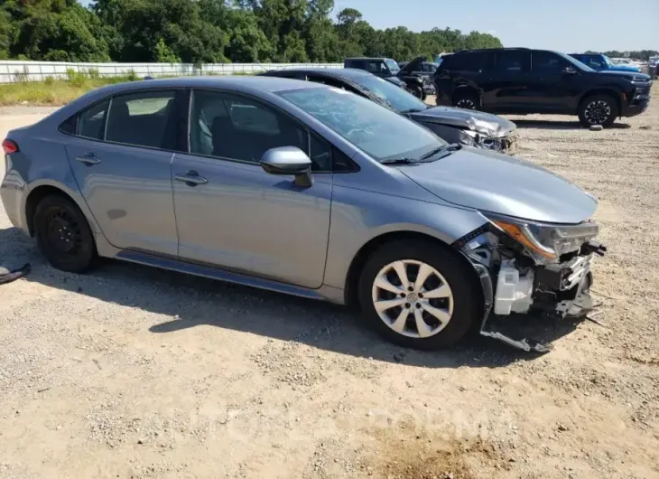 TOYOTA COROLLA LE 2021 vin 5YFEPMAE1MP236266 from auto auction Copart