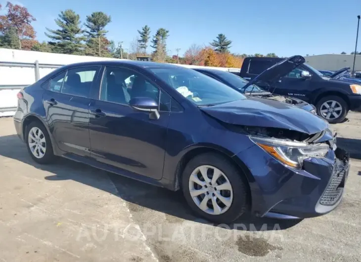 TOYOTA COROLLA LE 2021 vin 5YFEPMAE2MP210114 from auto auction Copart