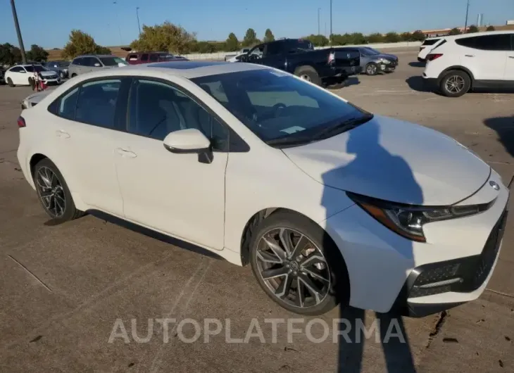 TOYOTA COROLLA SE 2020 vin 5YFP4RCE5LP012928 from auto auction Copart