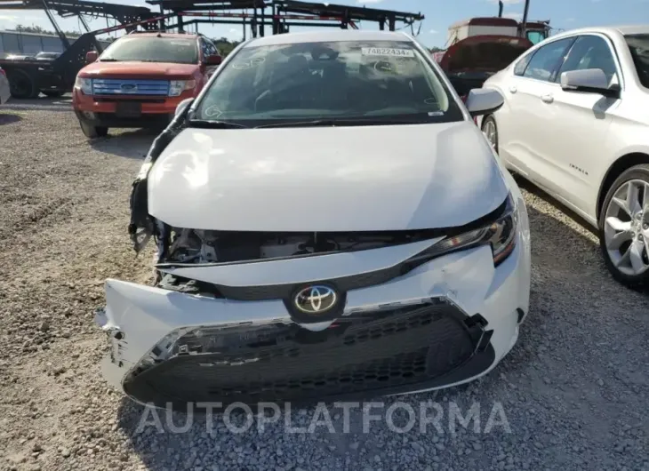 TOYOTA COROLLA LE 2021 vin JTDEPMAE7MJ166437 from auto auction Copart