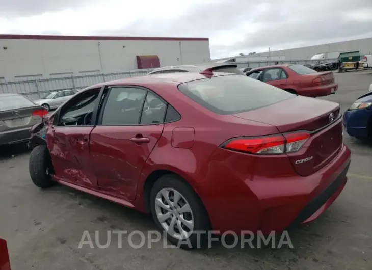 TOYOTA COROLLA LE 2022 vin JTDEPMAE8NJ209717 from auto auction Copart