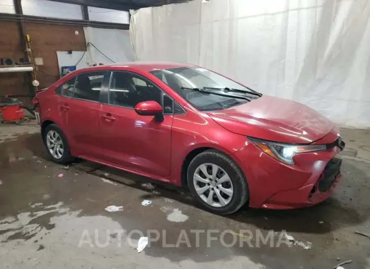 TOYOTA COROLLA LE 2020 vin JTDEPRAE9LJ034162 from auto auction Copart