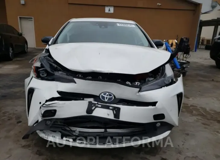 TOYOTA PRIUS NIGH 2022 vin JTDKAMFU2N3168705 from auto auction Copart