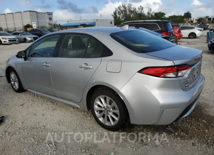 TOYOTA COROLLA LE 2021 vin JTDVPMAE8MJ146102 from auto auction Copart