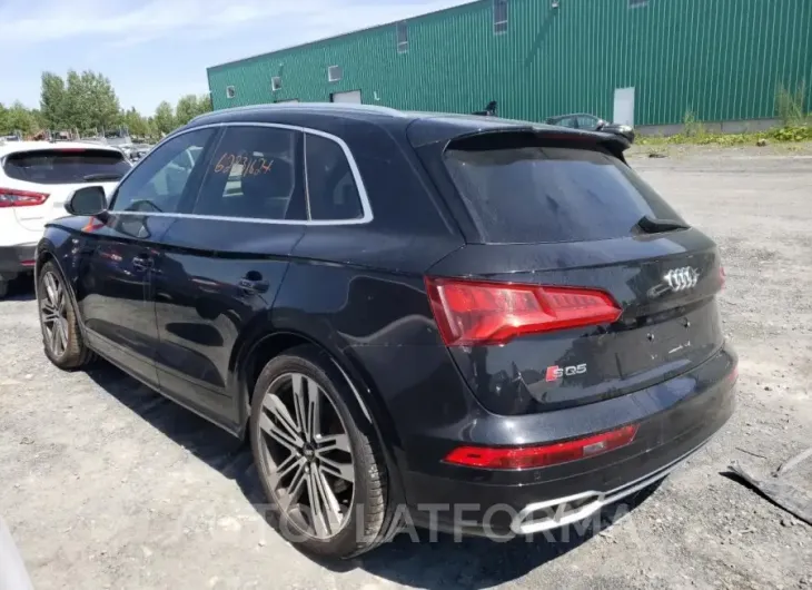 AUDI SQ5 PRESTI 2018 vin WA1C4AFY5J2025299 from auto auction Copart