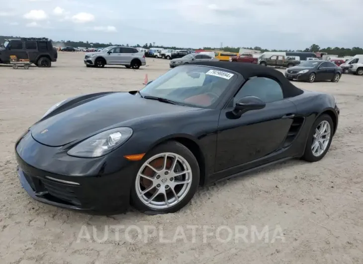 PORSCHE BOXSTER 2017 vin WP0CA2A85HS221345 from auto auction Copart