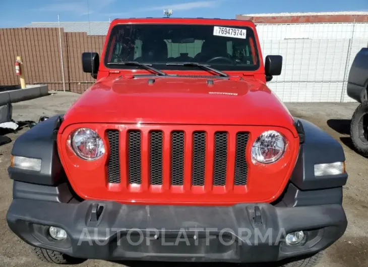 JEEP WRANGLER U 2018 vin 1C4HJXDGXJW146484 from auto auction Copart