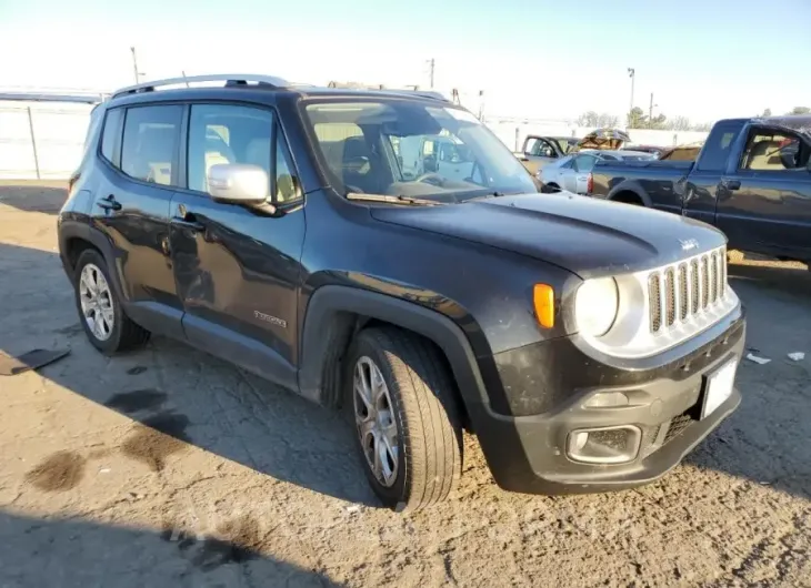 JEEP RENEGADE L 2016 vin ZACCJADT7GPE12909 from auto auction Copart