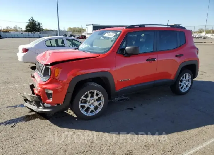 JEEP RENEGADE S 2019 vin ZACNJBAB1KPJ78427 from auto auction Copart