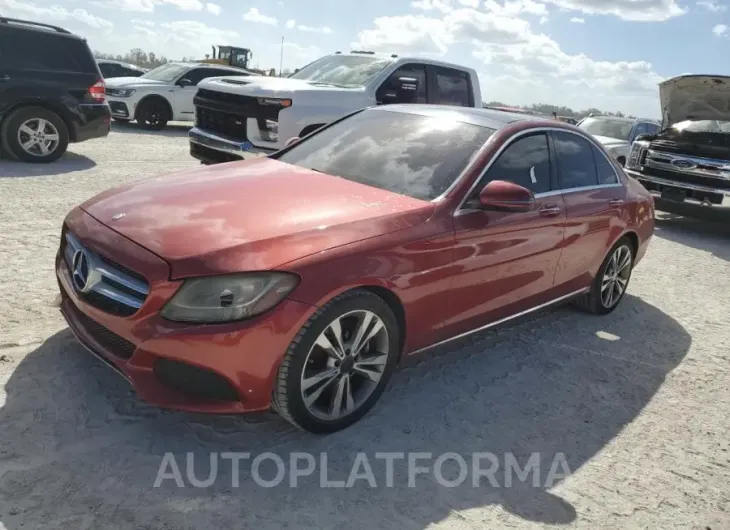 MERCEDES-BENZ C 300 2016 vin 55SWF4JBXGU124352 from auto auction Copart