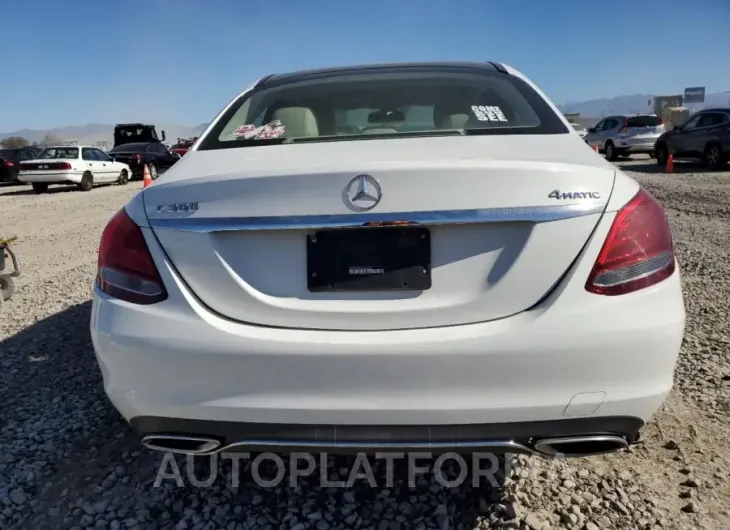 MERCEDES-BENZ C 300 4MAT 2015 vin 55SWF4KB8FU070644 from auto auction Copart