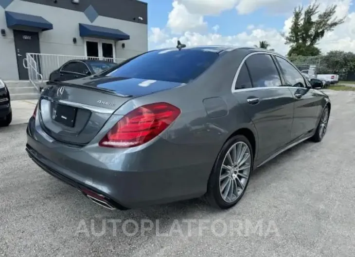 MERCEDES-BENZ S 550 4MAT 2017 vin WDDUG8FB1HA313476 from auto auction Copart