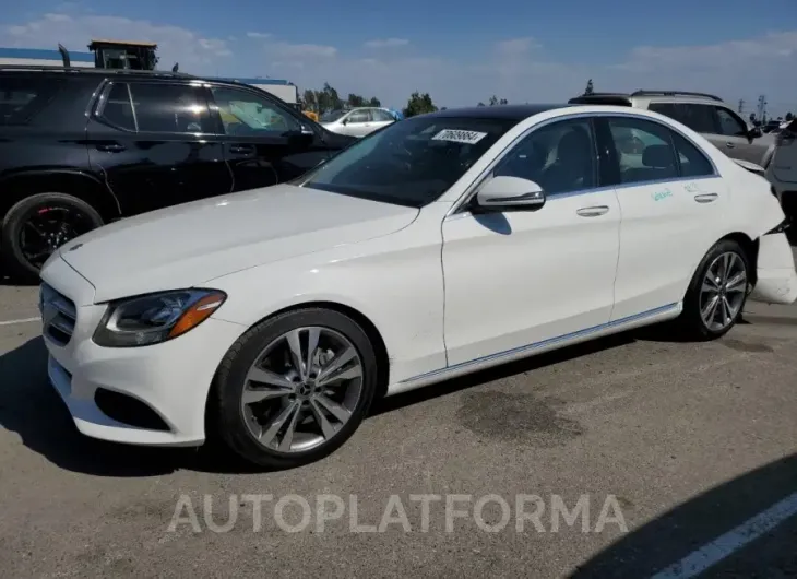 MERCEDES-BENZ C 300 2018 vin WDDWF4JB6JR405556 from auto auction Copart