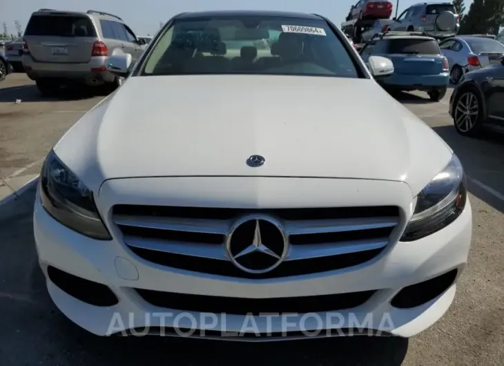 MERCEDES-BENZ C 300 2018 vin WDDWF4JB6JR405556 from auto auction Copart