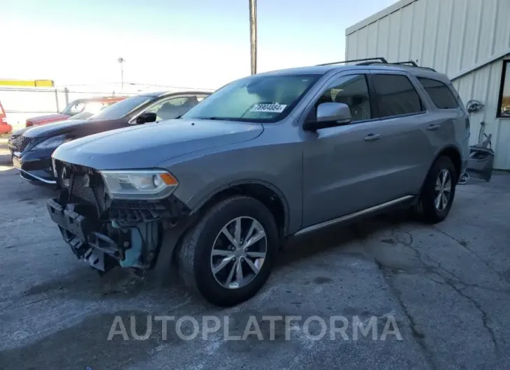 DODGE DURANGO LI 2016 vin 1C4RDHDG8GC360210 from auto auction Copart