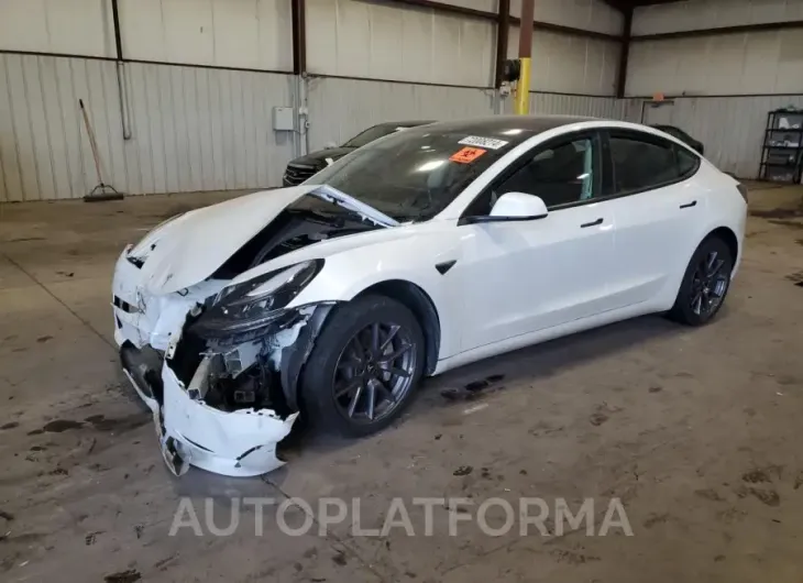 TESLA MODEL 3 2022 vin 5YJ3E1EA7NF322276 from auto auction Copart