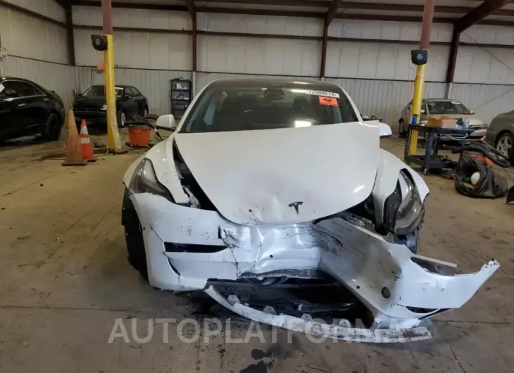 TESLA MODEL 3 2022 vin 5YJ3E1EA7NF322276 from auto auction Copart