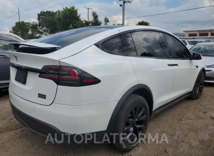 TESLA MODEL X 2022 vin 7SAXCBE69NF354853 from auto auction Copart