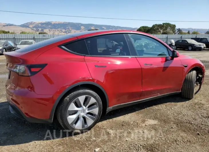 TESLA MODEL Y 2024 vin 7SAYGDEE6RF071151 from auto auction Copart