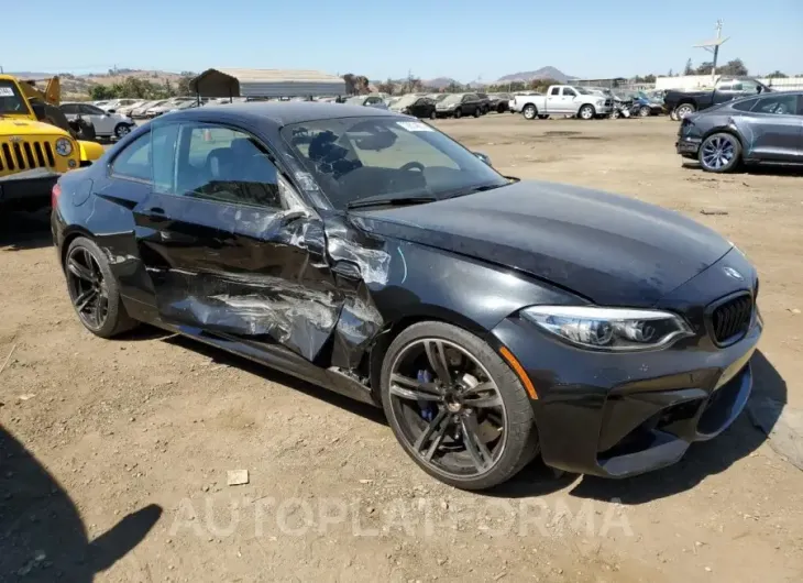 BMW M2 2018 vin WBS1J5C54JVD35851 from auto auction Copart