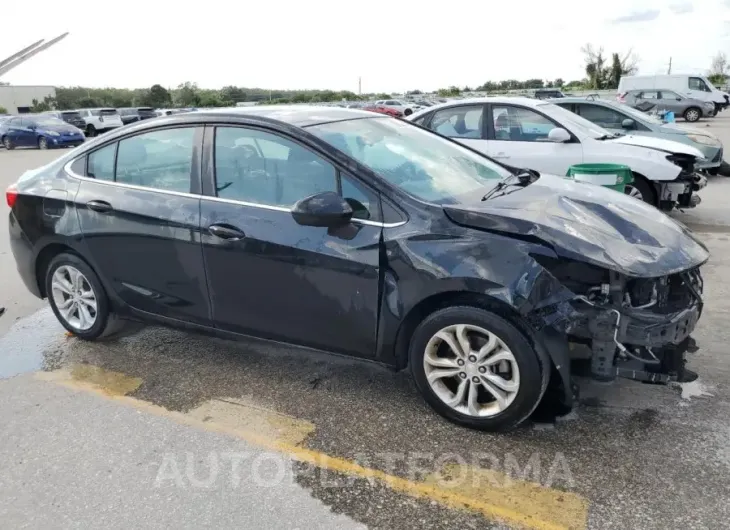 CHEVROLET CRUZE LT 2019 vin 1G1BE5SM5K7132424 from auto auction Copart