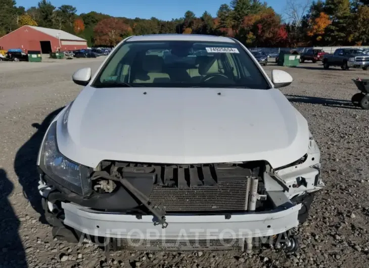 CHEVROLET CRUZE LTZ 2015 vin 1G1PG5SB2F7201560 from auto auction Copart