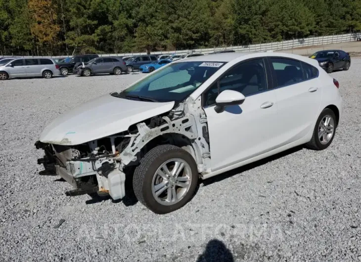 CHEVROLET CRUZE LT 2017 vin 3G1BE6SM2HS567613 from auto auction Copart