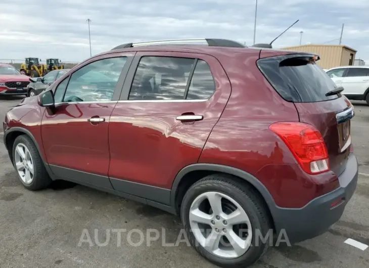 CHEVROLET TRAX LTZ 2016 vin 3GNCJMSB9GL254844 from auto auction Copart