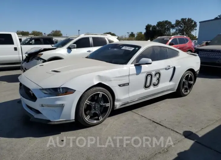 FORD MUSTANG GT 2021 vin 1FA6P8CFXM5147168 from auto auction Copart