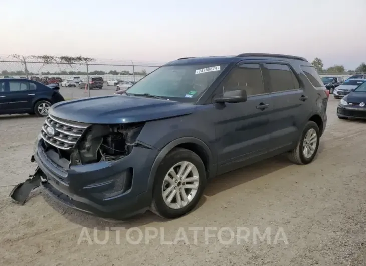 FORD EXPLORER 2016 vin 1FM5K7B89GGB51573 from auto auction Copart