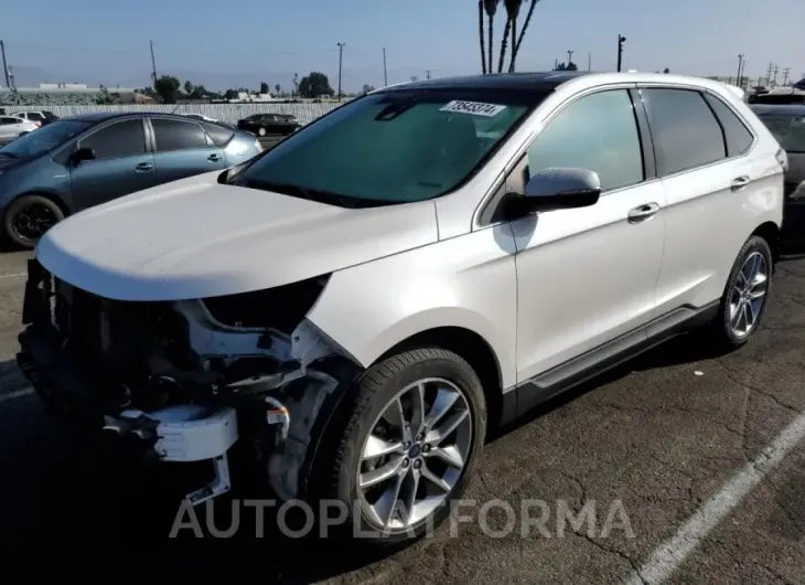 FORD EDGE TITAN 2017 vin 2FMPK3K83HBC45104 from auto auction Copart