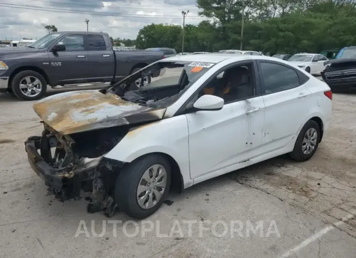 HYUNDAI ACCENT SE 2016 vin KMHCT4AE8GU027838 from auto auction Copart