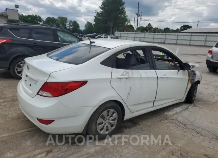 HYUNDAI ACCENT SE 2016 vin KMHCT4AE8GU027838 from auto auction Copart