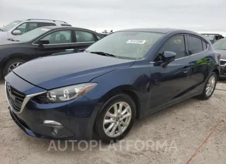 MAZDA 3 GRAND TO 2015 vin 3MZBM1M74FM187529 from auto auction Copart