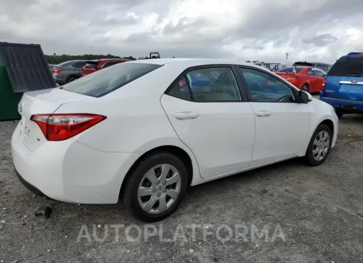 TOYOTA COROLLA L 2015 vin 2T1BURHE6FC479105 from auto auction Copart