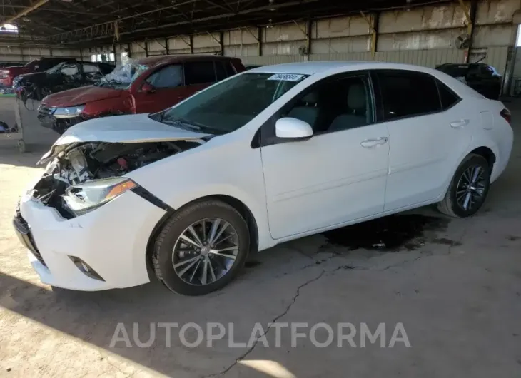 TOYOTA COROLLA L 2016 vin 2T1BURHE9GC579460 from auto auction Copart