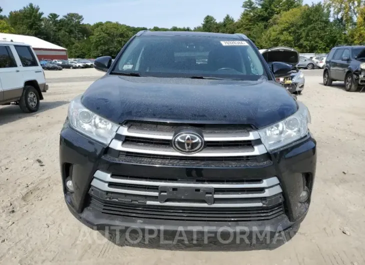 TOYOTA HIGHLANDER 2018 vin 5TDJZRFH4JS553759 from auto auction Copart