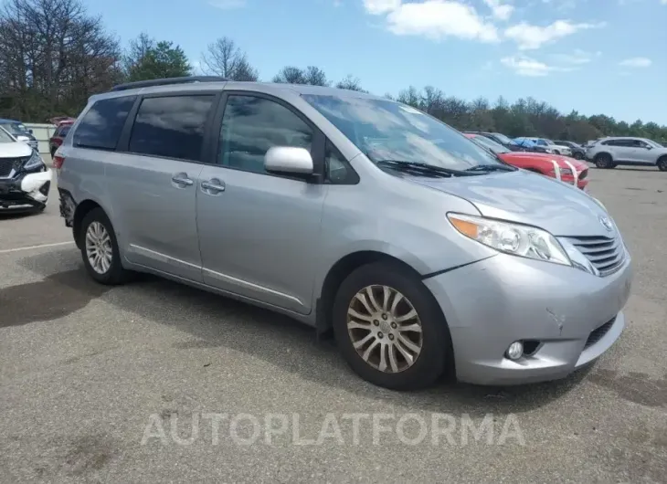 TOYOTA SIENNA XLE 2017 vin 5TDYZ3DCXHS815152 from auto auction Copart