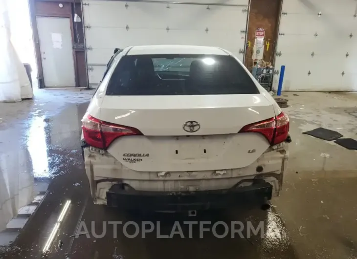 TOYOTA COROLLA L 2018 vin 5YFBURHE9JP850136 from auto auction Copart