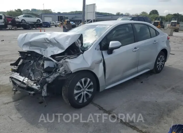 TOYOTA COROLLA LE 2021 vin JTDEAMDE6MJ004229 from auto auction Copart