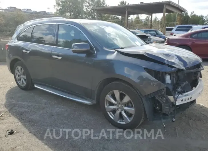 ACURA MDX ADVANC 2016 vin 5FRYD4H95GB008221 from auto auction Copart