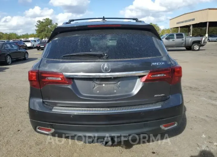 ACURA MDX ADVANC 2016 vin 5FRYD4H95GB008221 from auto auction Copart