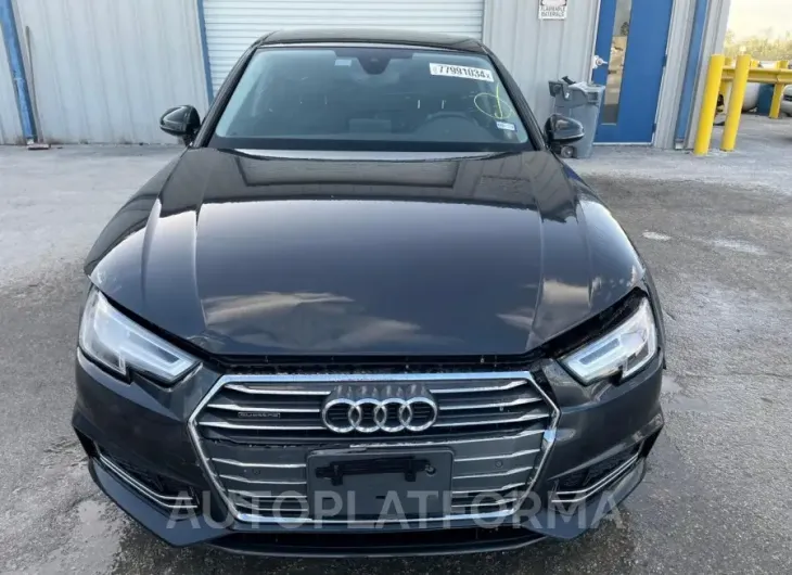 AUDI A4 PREMIUM 2018 vin WAULMAF4XJA017589 from auto auction Copart