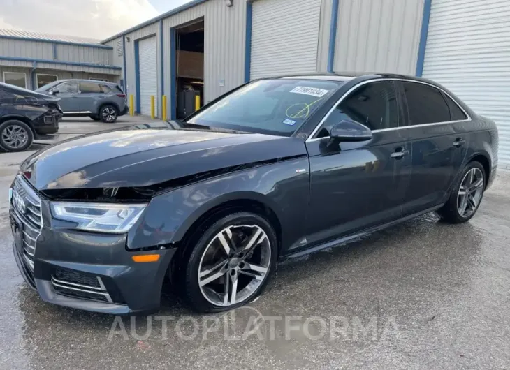 AUDI A4 PREMIUM 2018 vin WAULMAF4XJA017589 from auto auction Copart