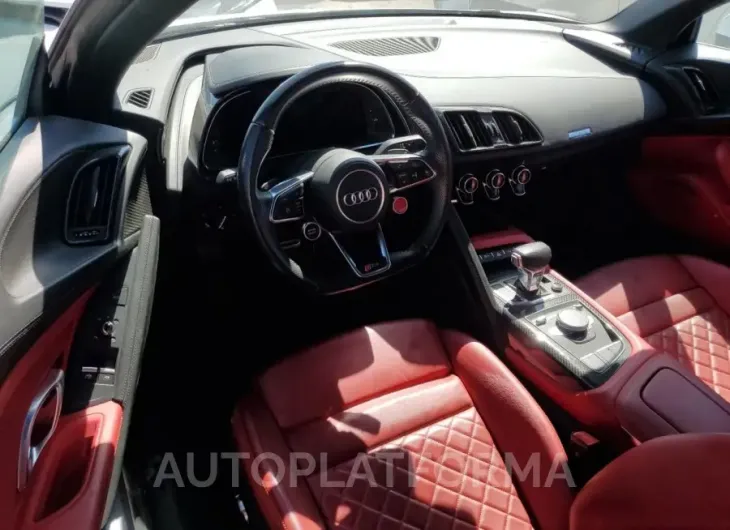 AUDI R8 SPYDER 2018 vin WUAVACFX1J7900121 from auto auction Copart