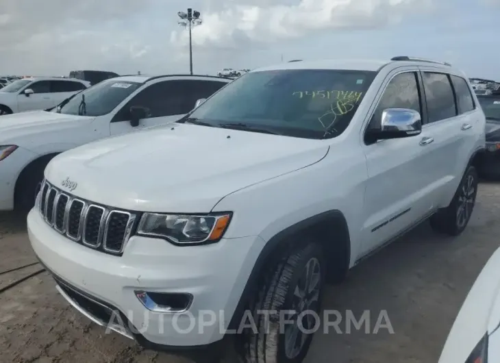 JEEP GRAND CHER 2018 vin 1C4RJEBG8JC289382 from auto auction Copart