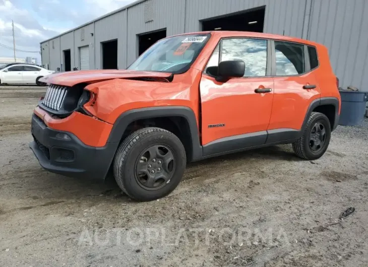 JEEP RENEGADE S 2018 vin ZACCJBAB8JPH08546 from auto auction Copart