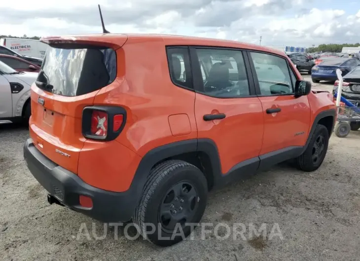 JEEP RENEGADE S 2018 vin ZACCJBAB8JPH08546 from auto auction Copart